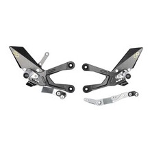 LIGHTECH REAR SETS YAMAHA R1/M 15-23 WITH FOLD UP FOOT PEG