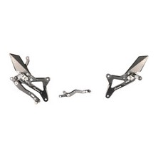 LIGHTECH REAR SETS YAMAHA R1 09-14 WITH FOLD UP FOOT PEG