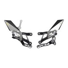 LIGHTECH REAR SETS YAMAHA R3 15-23 WITH FOLD UP FOOT PEG