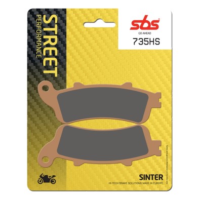 SBS FRONT BRAKE PAD HONDA HS