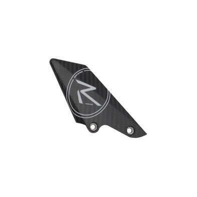 LIGHTECH CARBON HEEL GUARD WITH LOGO