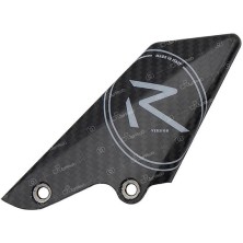 LIGHTECH CARBON HEEL GUARD LEFT SIDE WITH LOGO