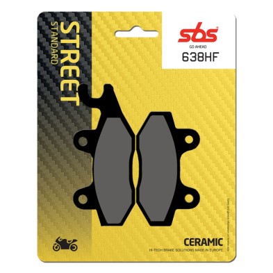 SBS HF REAR BRAKE PAD TRIUMPH