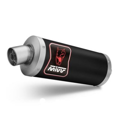 MIVV DAKAR EXHAUST INOX BLACK A.017.LEKB