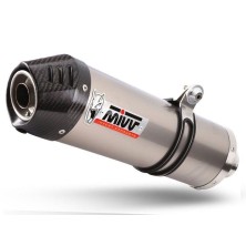 MIVV EXHAUST OVAL TITANIO CARBON CAP