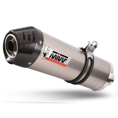 MIVV EXHAUST OVAL TITANIO CARBON CAP