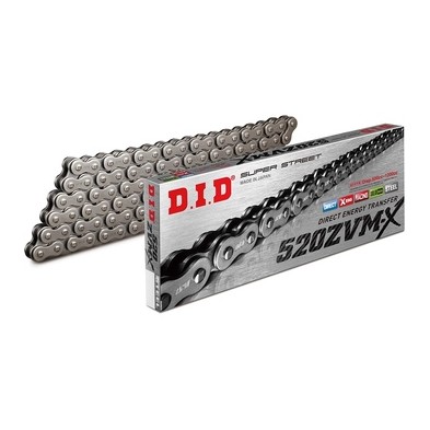 DID 520 ZVMX CHAIN 120 LINKS STEEL