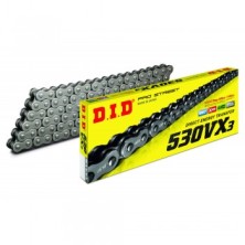 DID CHAIN 530 VX3 120 COLORED LINKS