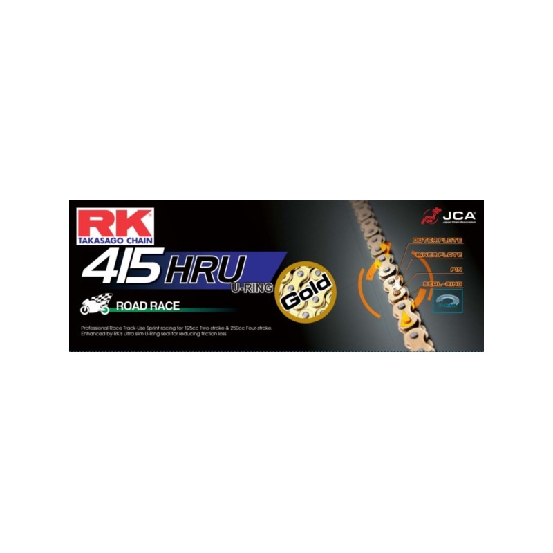 RK CHAIN 415 HRU 130 GOLDEN LINKS