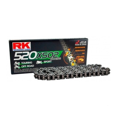 RK 520 XSO2 CHAIN 120 STEPS COLOURS