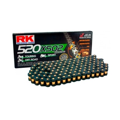 RK 520 XSO2 CHAIN 120 STEPS COLOURS