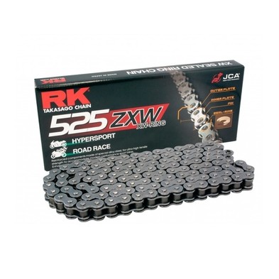 RK CHAIN 525 ZXW 120 COLORED LINKS