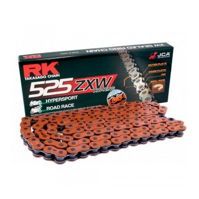 RK CHAIN 525 ZXW 120 COLORED LINKS