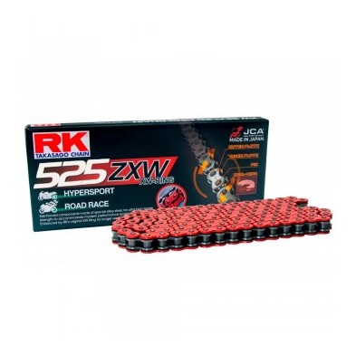 RK CHAIN 525 ZXW 120 COLORED LINKS