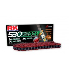 RK CHAIN 530ZXW BY LINKS COLORS