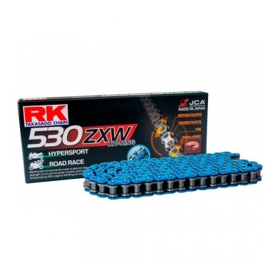 RK CHAIN 530ZXW BY LINKS COLORS