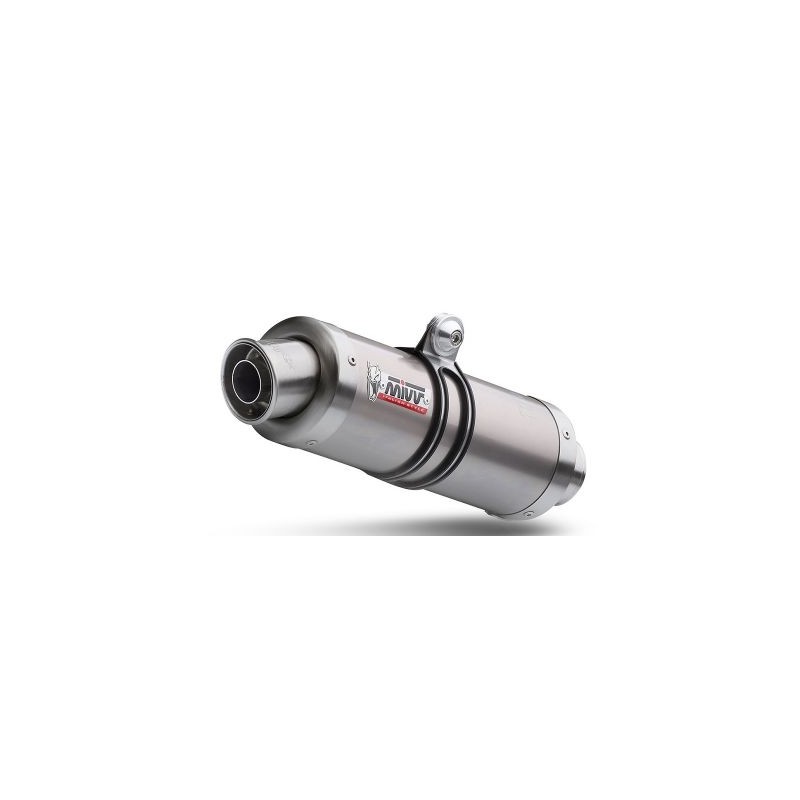 MIVV EXHAUST OVAL INOX