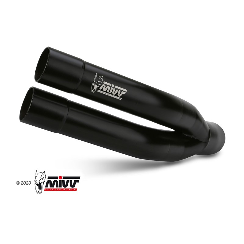 MIVV EXHAUST DOUBLE GUN K.018.SDGB