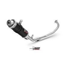 MIVV EXHAUST GP STEEL BLACK