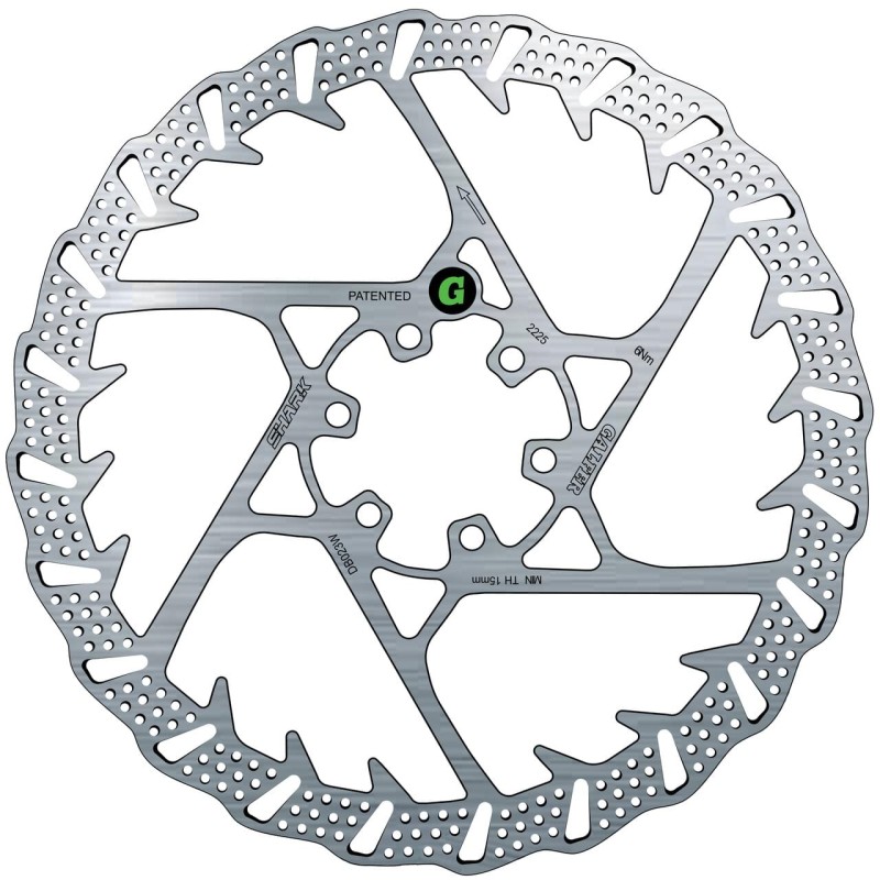 GALFER BICYCLE BRAKE DISC SHARK 180mm