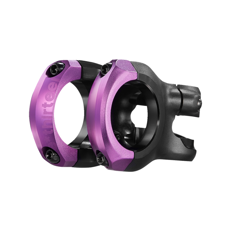 E*THIRTEEN STEM 50MM LENGTH PLUS EGGPLANT