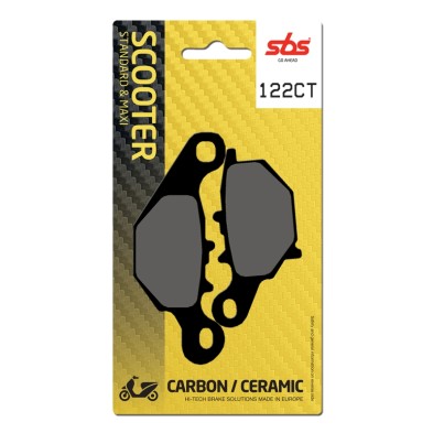 SCOOTER SBS CERAMIC CARBON PADS YAMAHA