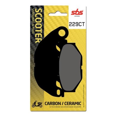 SCOOTER SBS CERAMIC CARBON PADS YAMAHA