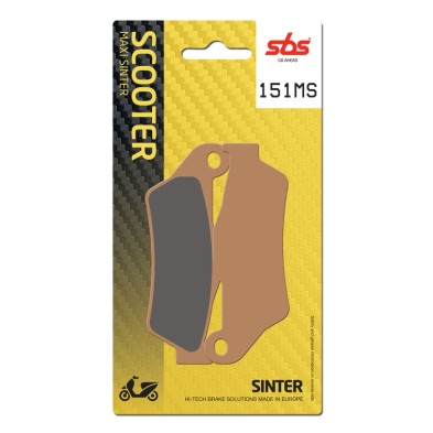 SBS SINTERED PADS SCOOTER MS-SINTER SUZUKI