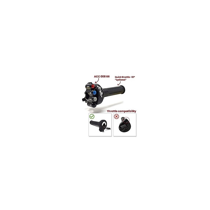 JETPRIME PIÑA DERECHA PARA ACELERADOR ELECTRONICO BMW S1000RR 15- JETPRIME PIÑA DERECHA PARA ACELERADOR ELECTRONICO BMW S1000RR 15-
