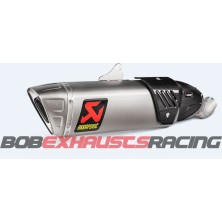 AKRAPOVIC SLIP-ON LINE TITANIUM