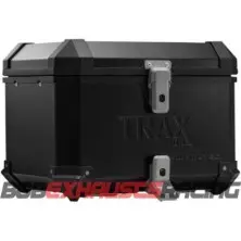 TRAX ION top case. Top case. Aluminum. 38l Black