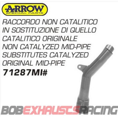 ARROW MID-PIPE Yamaha 71287MI ARROW MID-PIPE Yamaha 71287MI