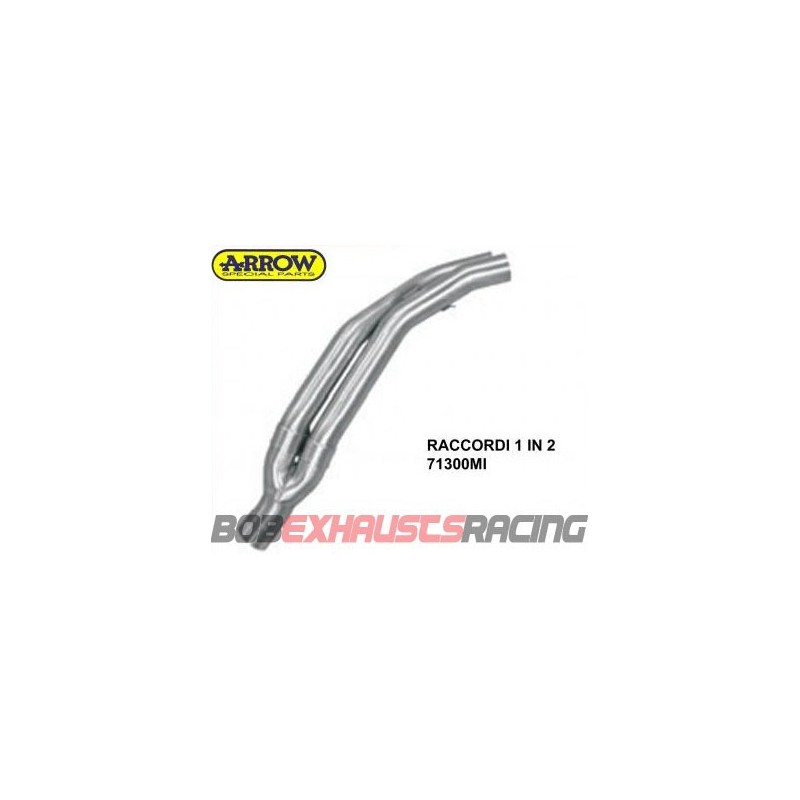 ARROW MID-PIPE 71300MI / Ducati Multistrada 1100 - 1100 S '07/09