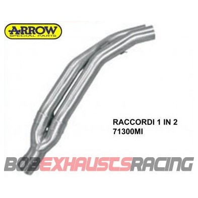 ARROW MID-PIPE 71300MI / Ducati Multistrada 1100 - 1100 S '07/09