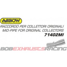 ARROW MID-PIPE 71402MI / Kawasaki Ninja 250 R '09/12