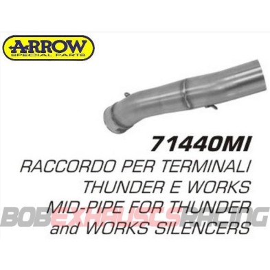 ARROW MID-PIPE Suzuki 71440MI ARROW MID-PIPE Suzuki 71440MI