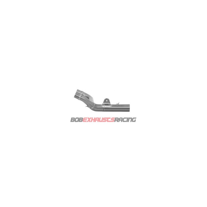 ARROW Codo central acero inox / Honda CRF 250 R 14