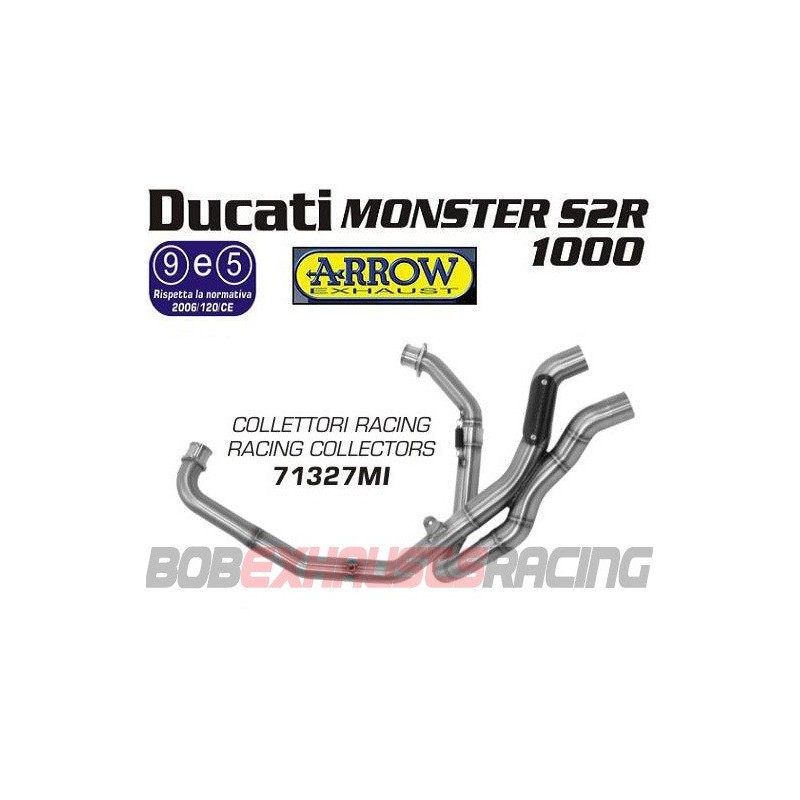 ARROW Colector 71327MI / Ducati Monster S2R 1000 05/06
