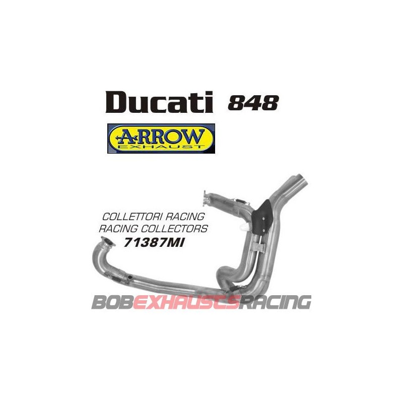 ARROW Colector 71387MI / Ducati 848 08/10