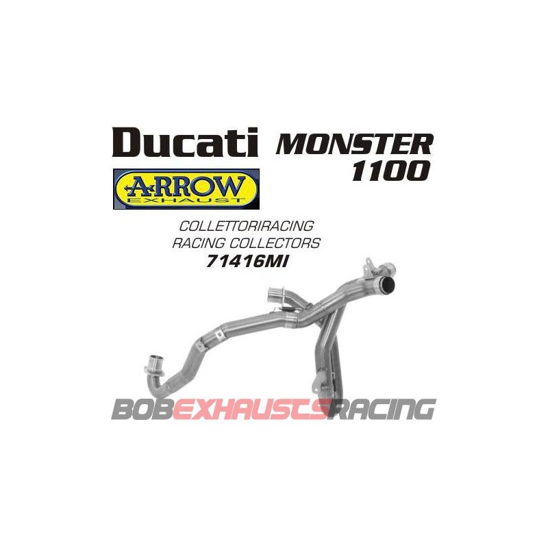 ARROW Colector 71416MI / Ducati Monster 1100 09/10