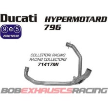 ARROW Colector 71417MI / Ducati HyperMotard 796 09/12
