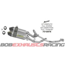 EXHAUST ARROW complete Kit MX Competition FULL TITANIUM 75108TK / Aprilia MX-V 4.5 '09/14