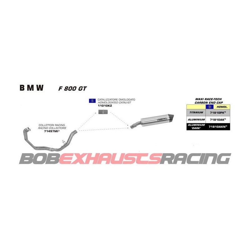 ARROW Maxi Race-Tech copa carbono / BMW F 800 GT '12/14