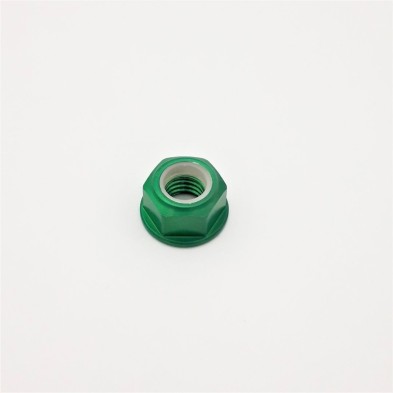 Tuerca autoblocante M4 Ergal - 0011M04VER / VERDE