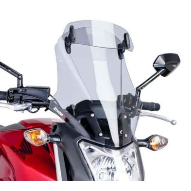 PUIG TOURING WINDSCREEN WITH VISOR HONDA 6001H PUIG TOURING WINDSCREEN WITH VISOR HONDA 6001H