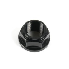 Special nut 24 X 1,50 Ergal - D003NER / BLACK SHINE