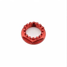 Special nut 33 X 1,50 Ergal - D009ROS / RED