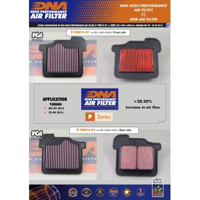 DNA YAMAHA AIR FILTER P-Y8N14-01