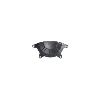 Aluminium alternator cover left side - ECPBM002NER / BLACK Mate BMW