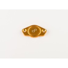 Aluminium timing inspection cover left side - ECPDU003GOLDEN / GOLDEN